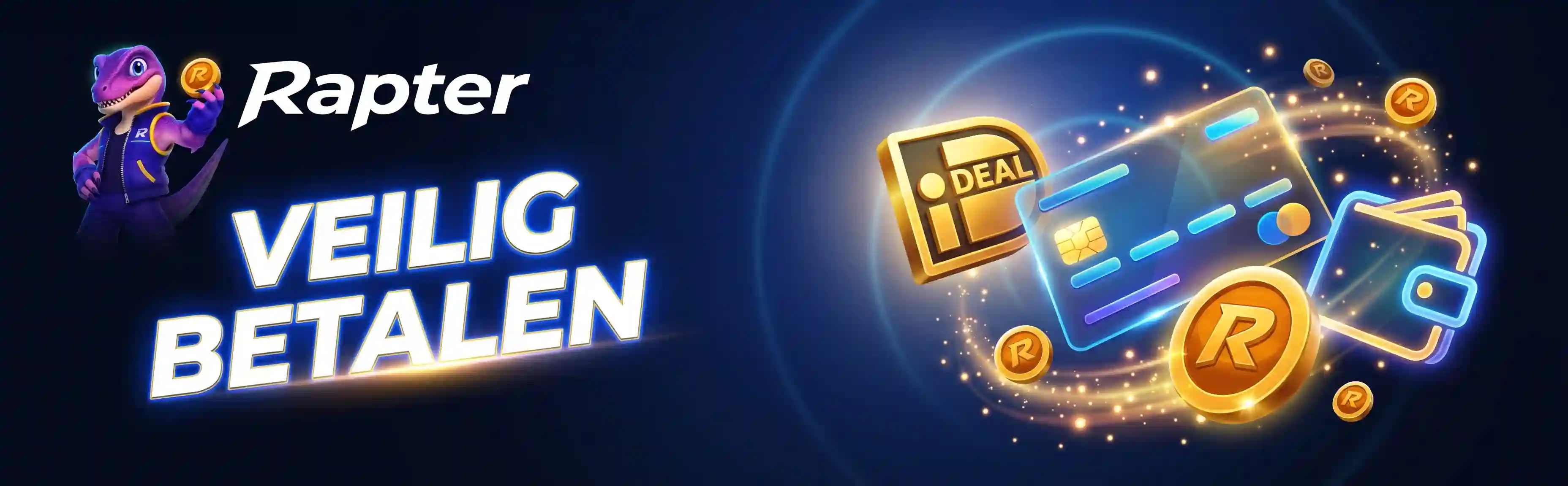Rapter Casino veilige betaalmethoden in Nederland: iDEAL, crypto en e-wallets